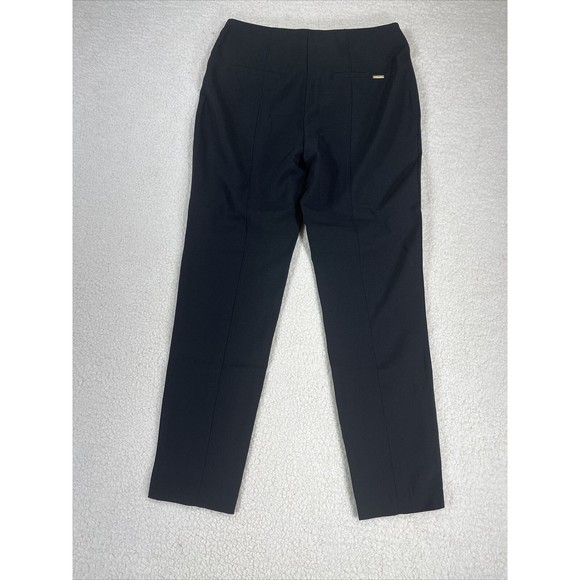 NWT Anne Klein Women’s Size 4 Black High Rise Pants‎ - Picture 7 of 10